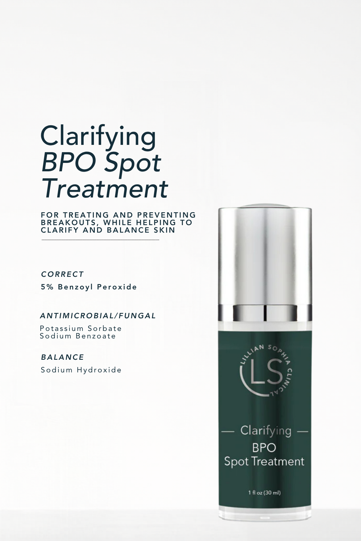 Clarifying BPO Spot Treatment Graphic