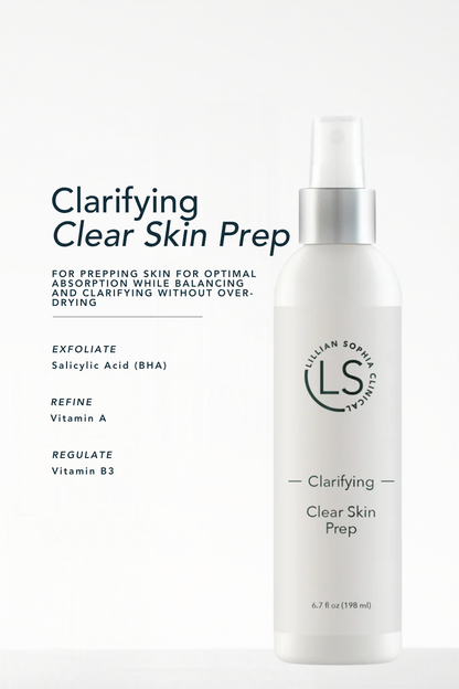 Clarifying Clear Skin Prep Graphic