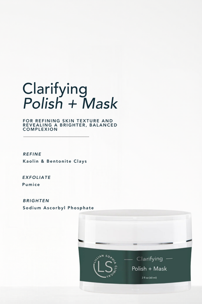 Clarifying Polish + Mask Graphic