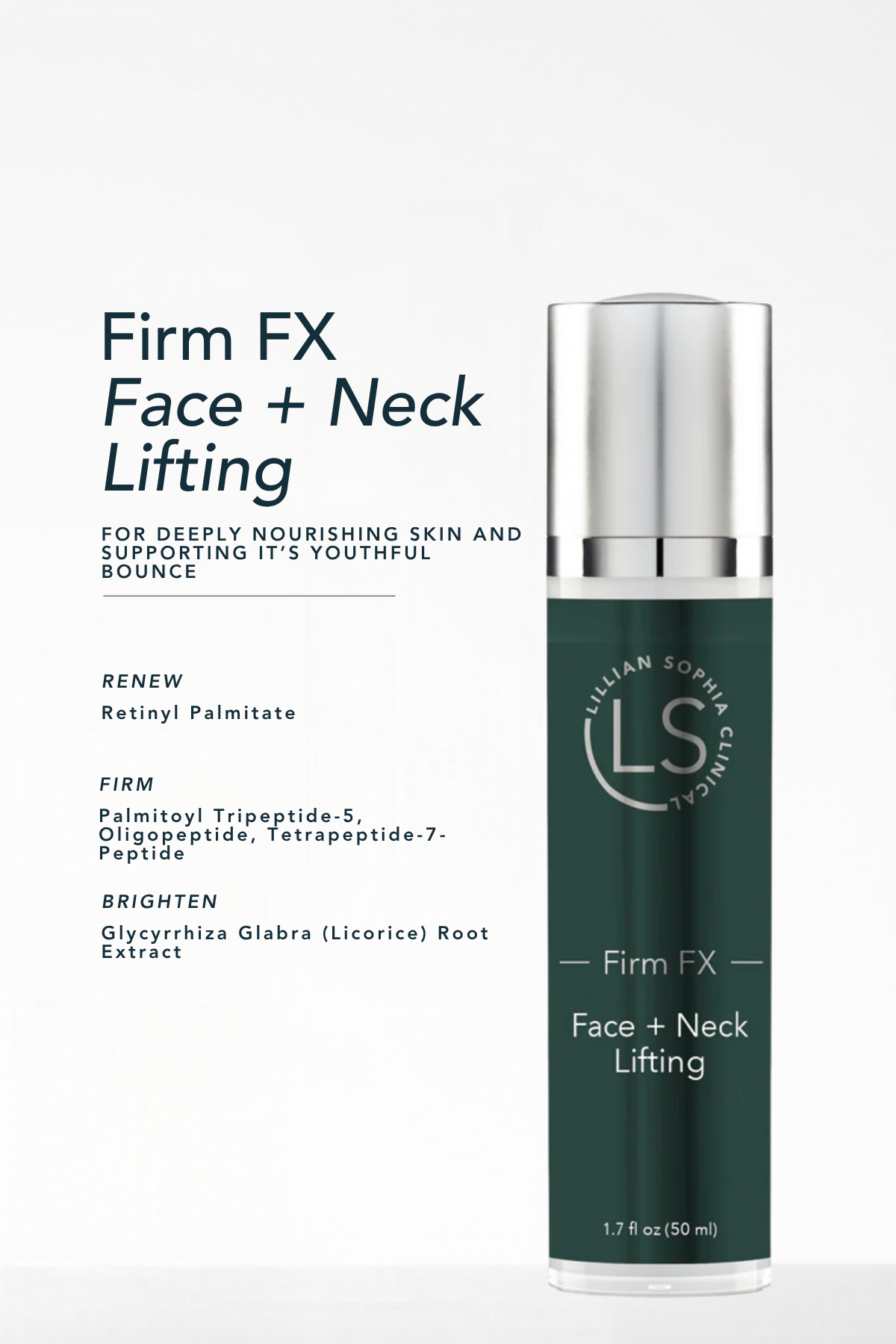 Firm FX Face + Neck Lifting Graphic