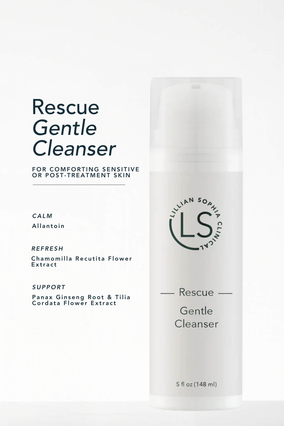 Rescue Gentle Cleanser Graphic