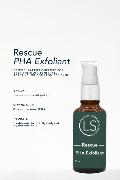 Rescue PHA Exfoliant Graphic