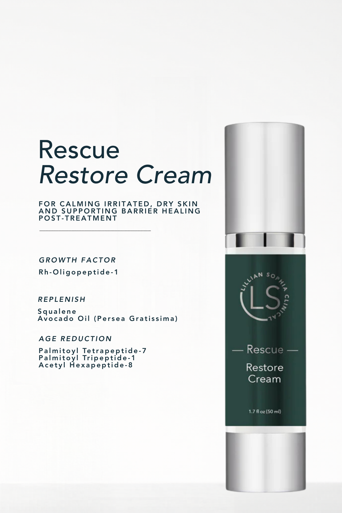 Rescue Restore Cream Graphic
