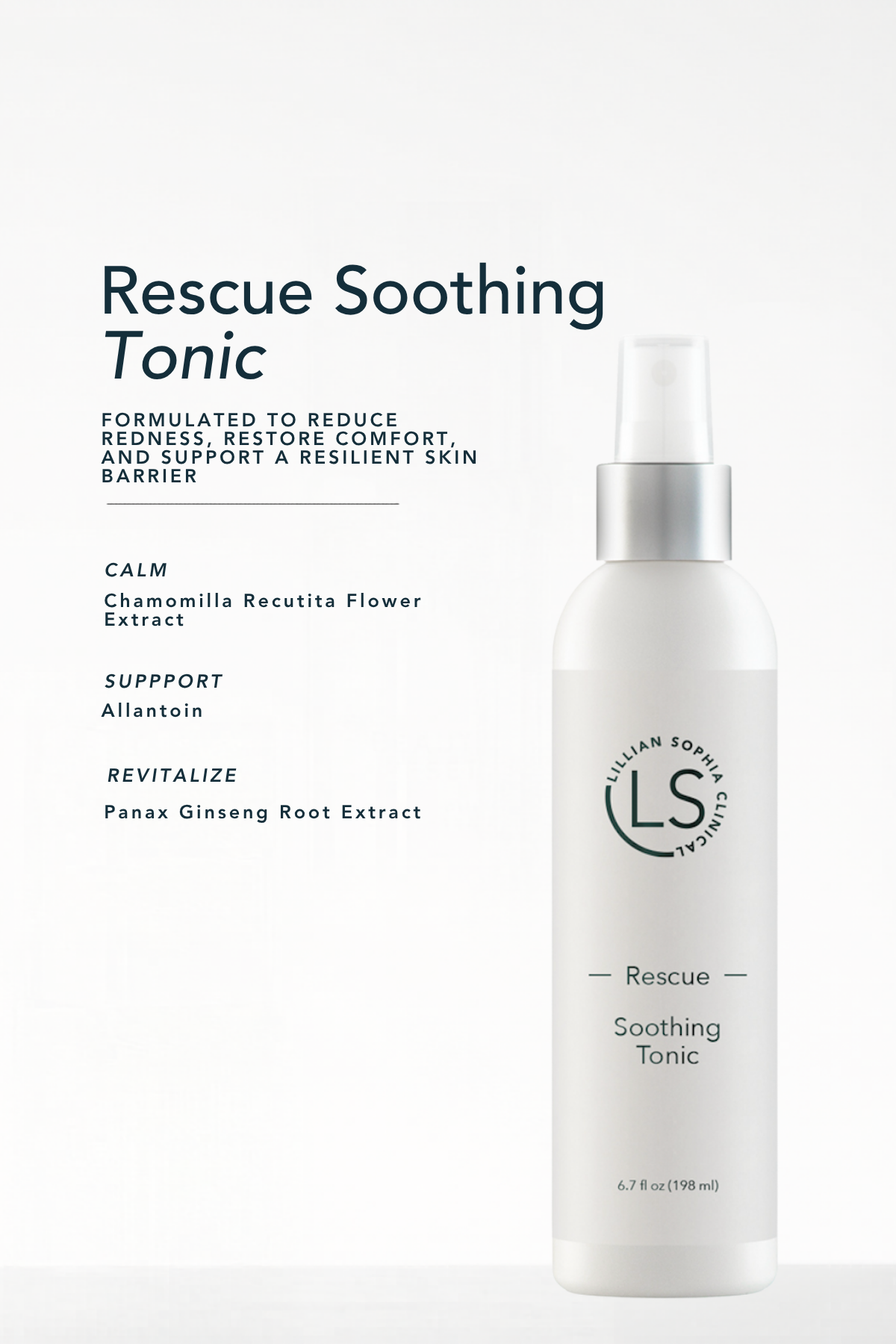 Rescue Soothing Tonic Graphic