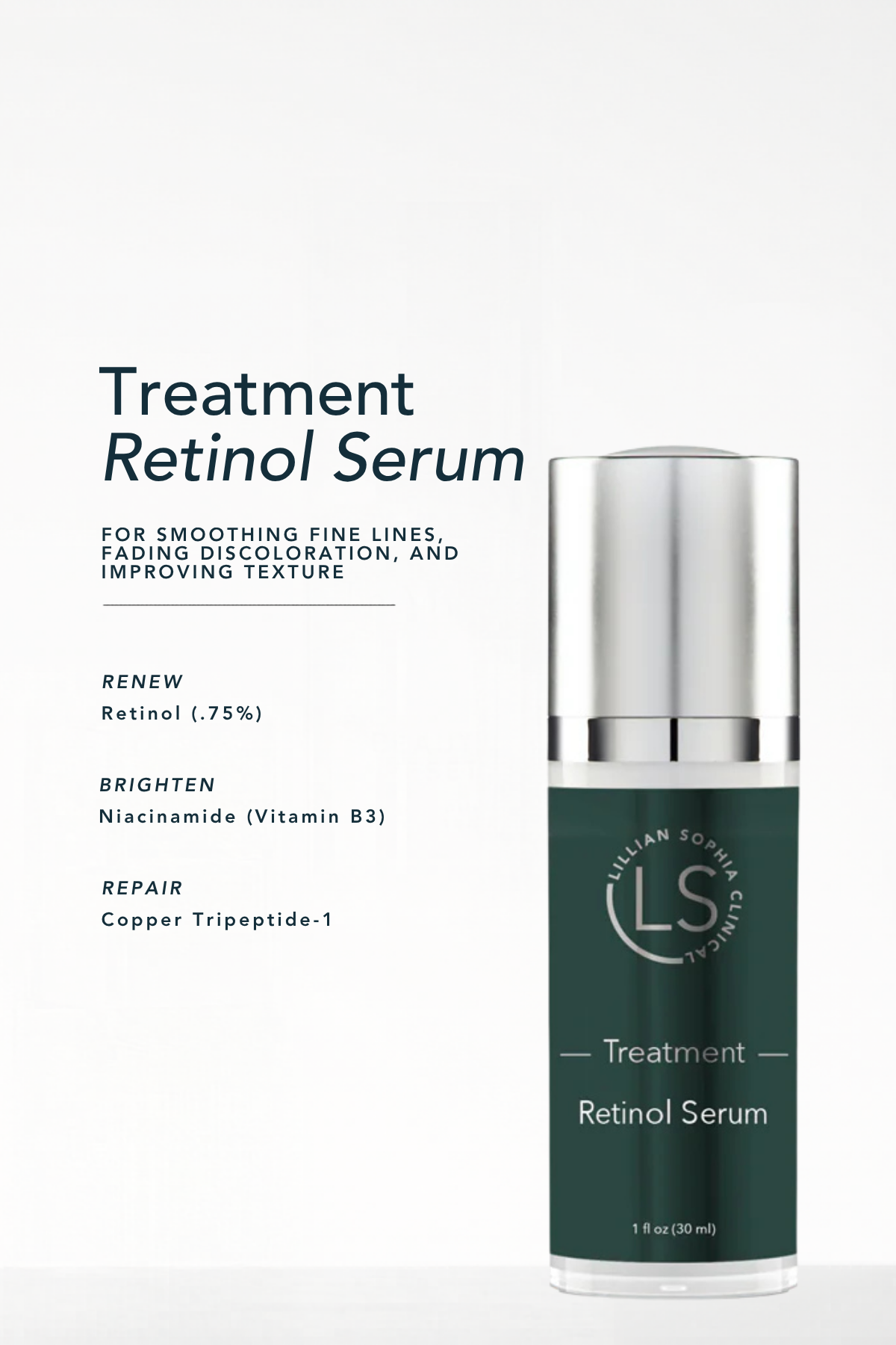 Retinol Serum Treatment Graphic