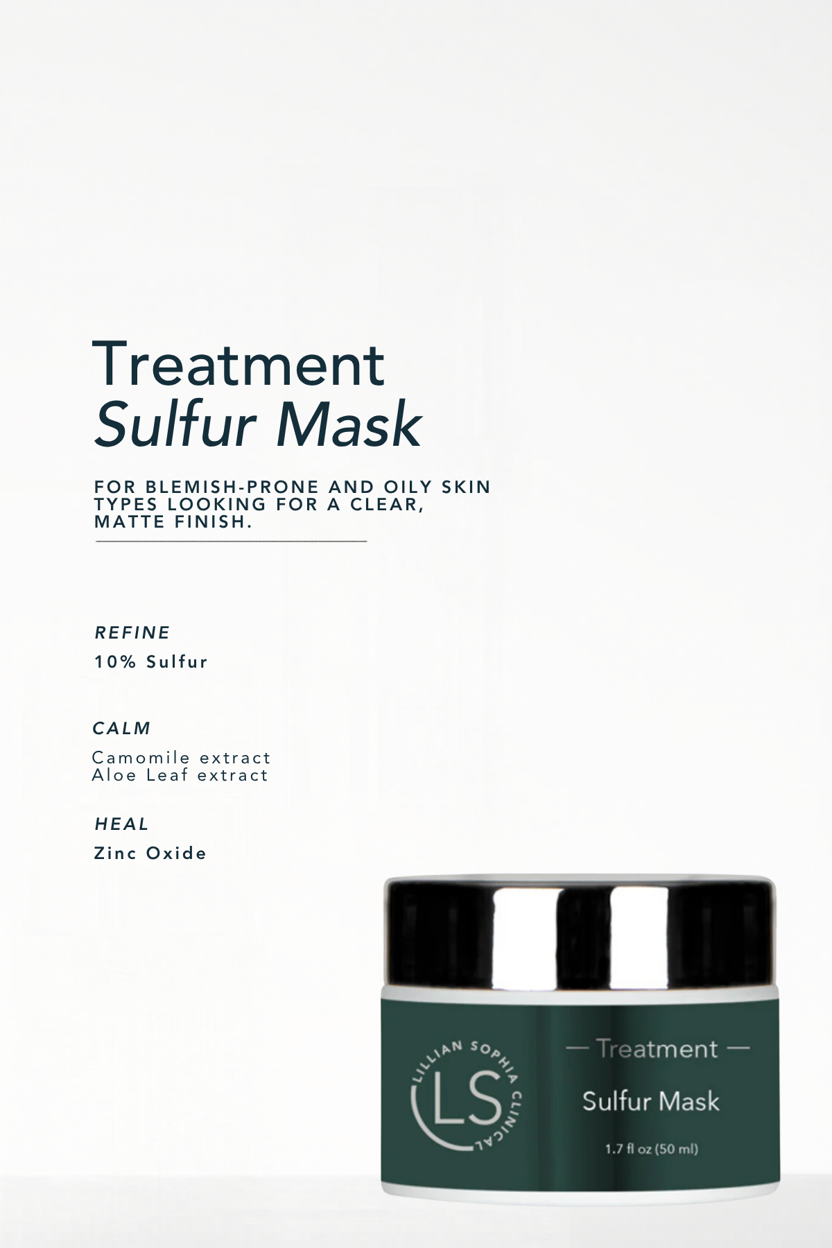 Sulfur Mask Treatment Graphic