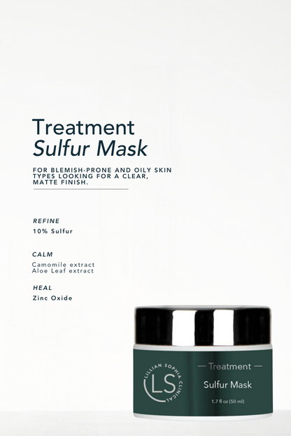 Sulfur Mask Treatment Graphic