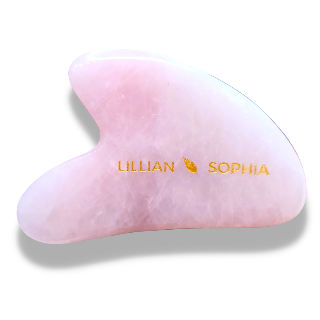Rose Quartz Gua Sha Stone from our "pure" collection